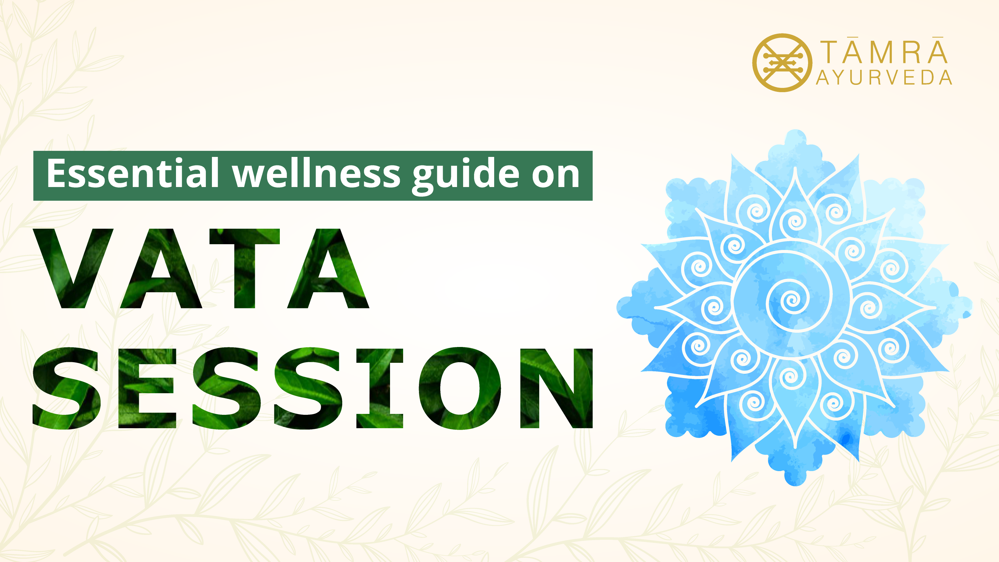 Essential wellness guide on Vata session
